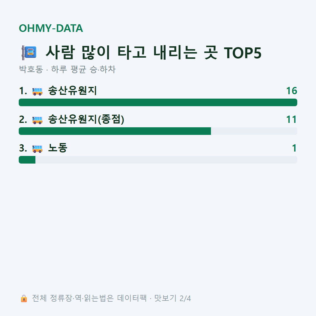박호동 맛보기