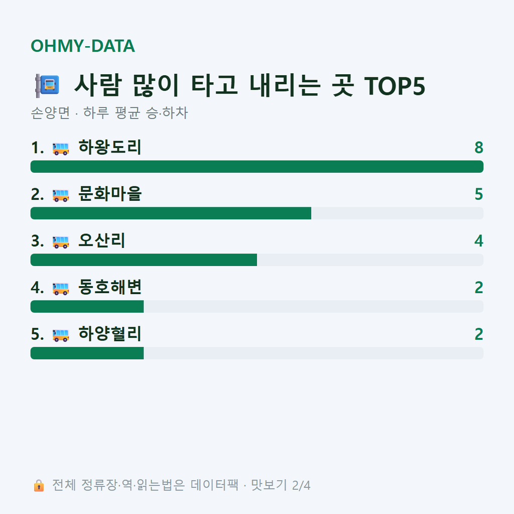 손양면 맛보기