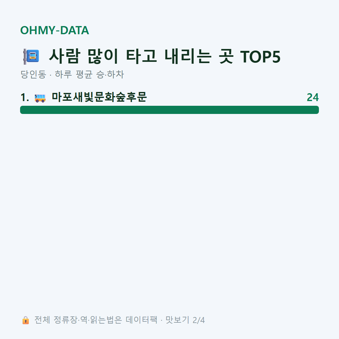 당인동 맛보기