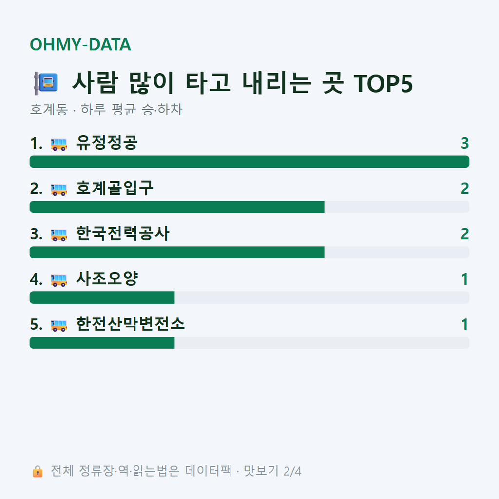 호계동 맛보기