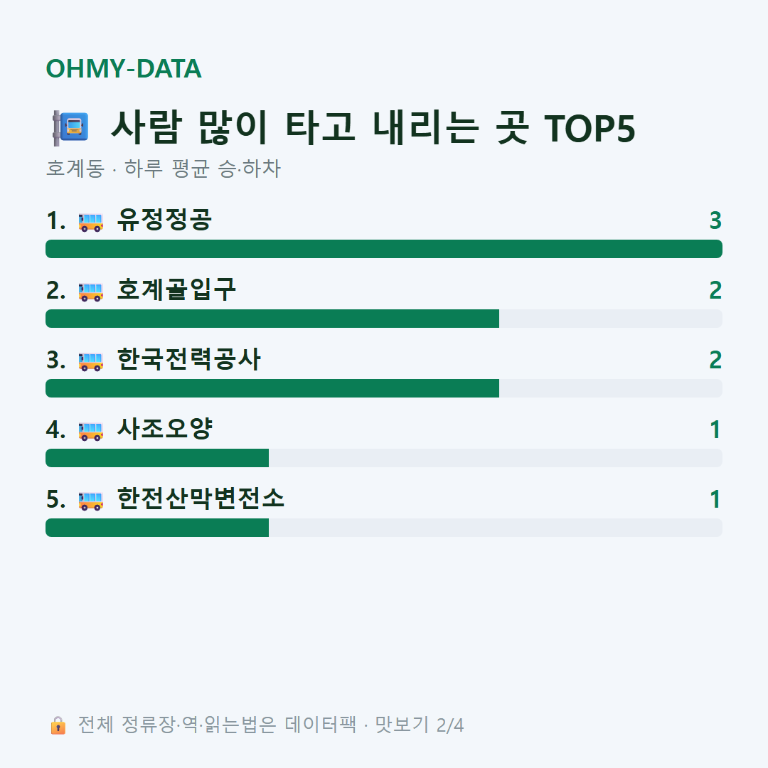 호계동 맛보기