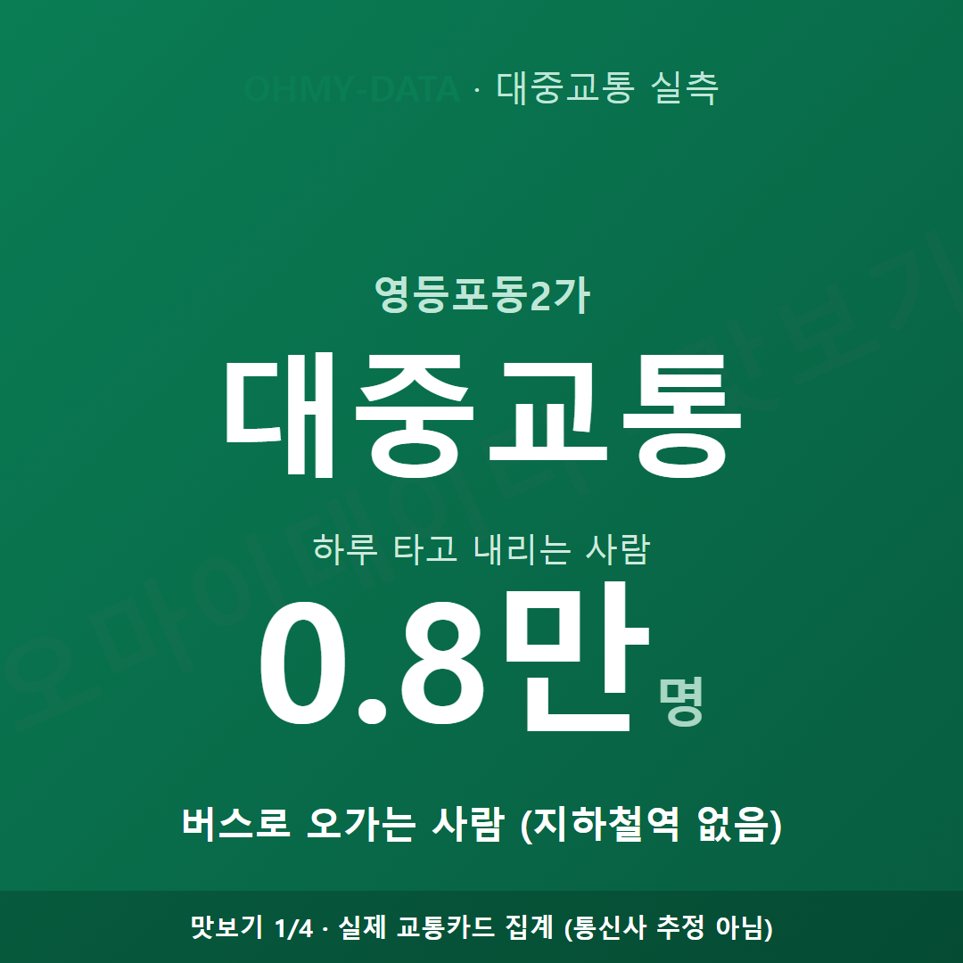영등포동2가 맛보기