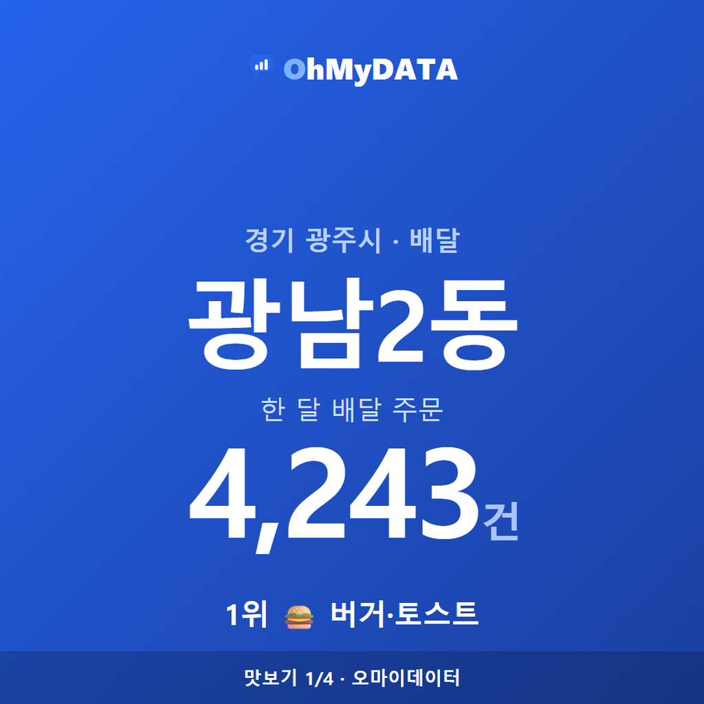 광남2동 맛보기 1/4
