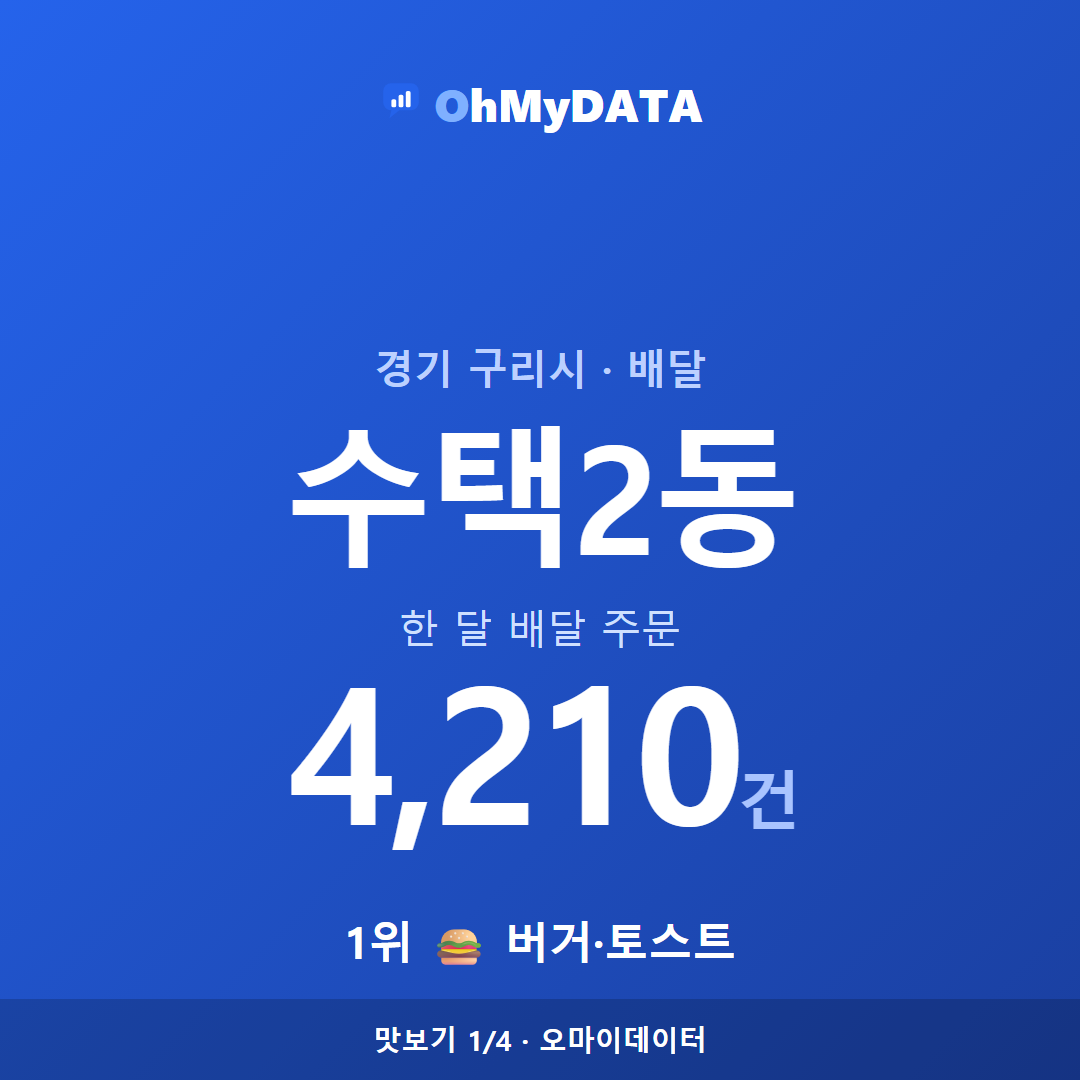 수택2동 맛보기 1/4