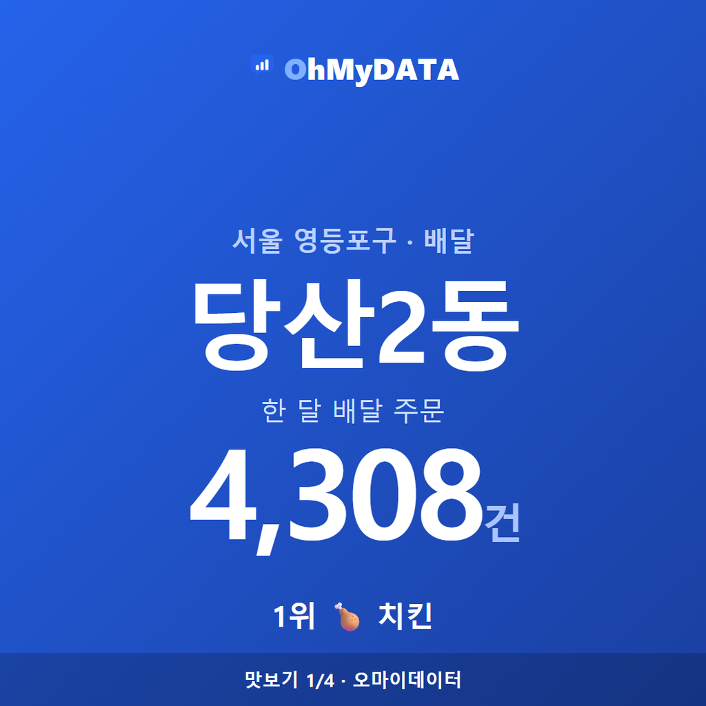 당산2동 맛보기 1/4