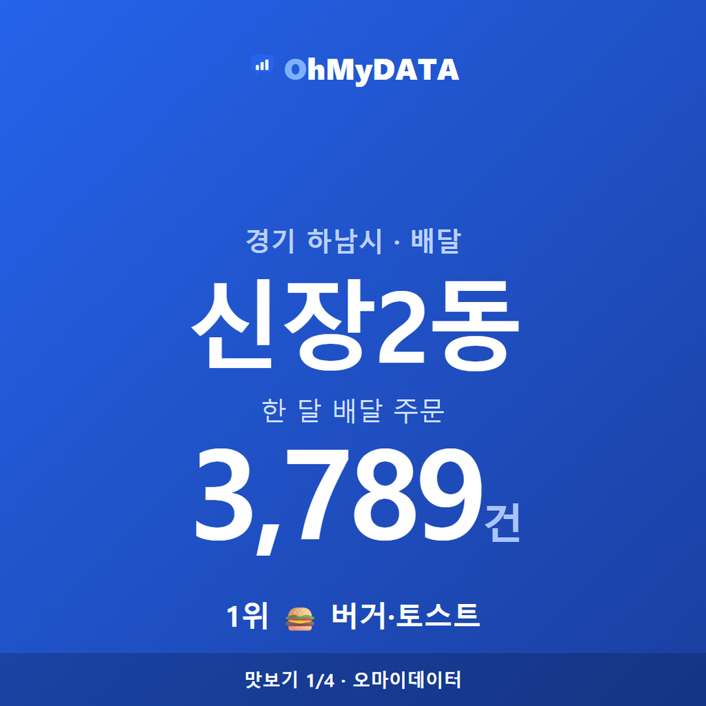 신장2동 맛보기 1/4