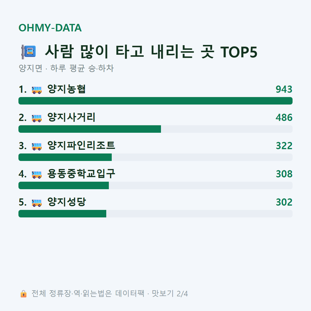 양지면 맛보기