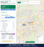 인터랙티브 지도 미리보기(실제 상품은 클릭형 HTML)