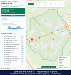 인터랙티브 지도 미리보기(실제 상품은 클릭형 HTML)