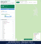 인터랙티브 지도 미리보기(실제 상품은 클릭형 HTML)