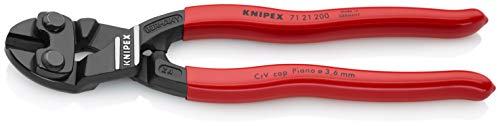 KNIPEX 앵글형 하이 레버리지 CoBolt 커터 71 21 200 200mm 1번 사진