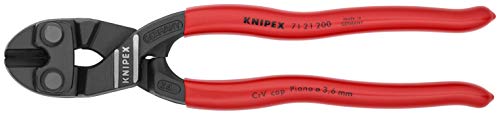 KNIPEX 앵글형 하이 레버리지 CoBolt 커터 71 21 200 200mm 3번 사진