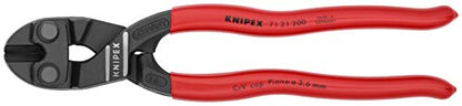 KNIPEX 앵글형 하이 레버리지 CoBolt 커터 71 21 200 200mm 3번 사진