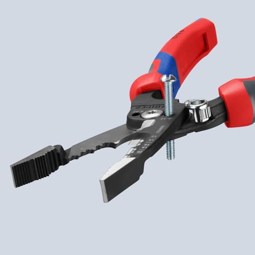KNIPEX 단조 와이어 스트리퍼 10-20 AWG 6-32 8-32 나사 절단 6번 사진