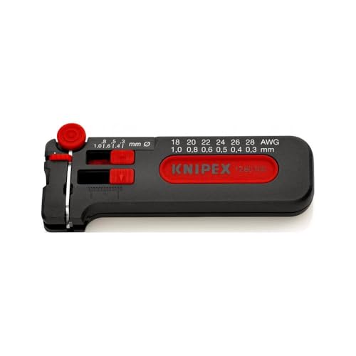 KNIPEX 미니 와이어 스트리퍼 12 80 100 SB AWG 18-28 1번 사진