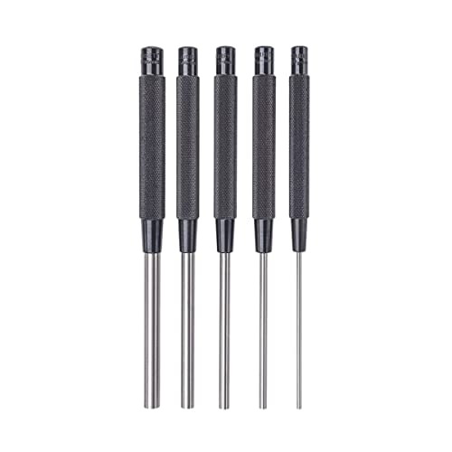 Starrett 스틸 드라이브 핀 펀치 세트 8인치 5개입 1번 사진
