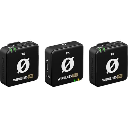 Rode 무선 마이크 Wireless ME Dual Set 초소형 송신기 2개 수신기 블랙 1번 사진