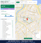 인터랙티브 지도 미리보기(실제 상품은 클릭형 HTML)