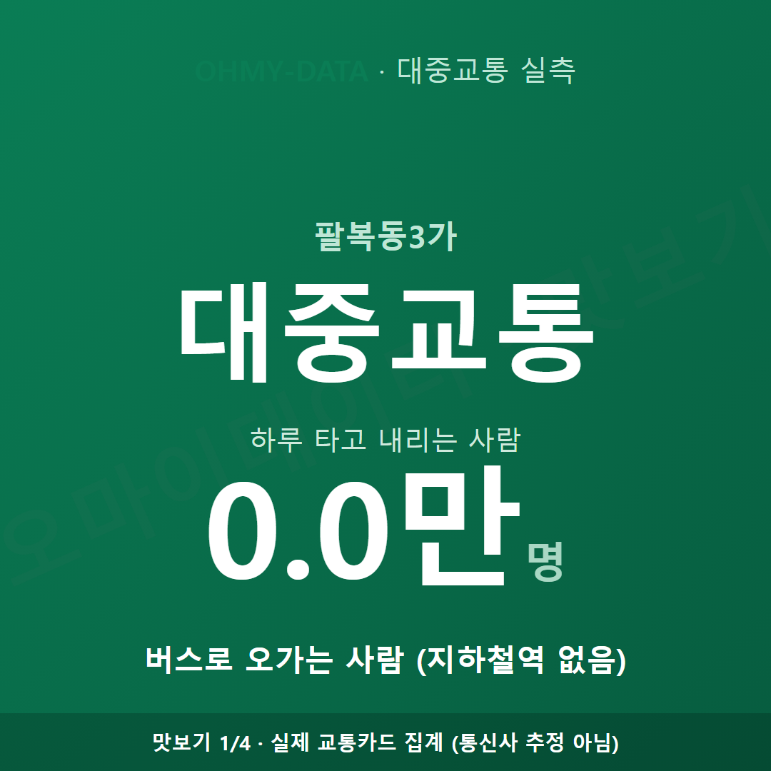 팔복동3가 맛보기