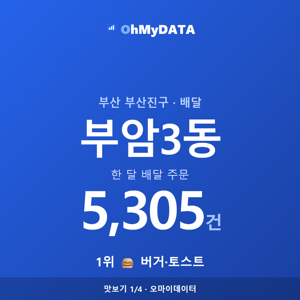 부암3동 맛보기 1/4