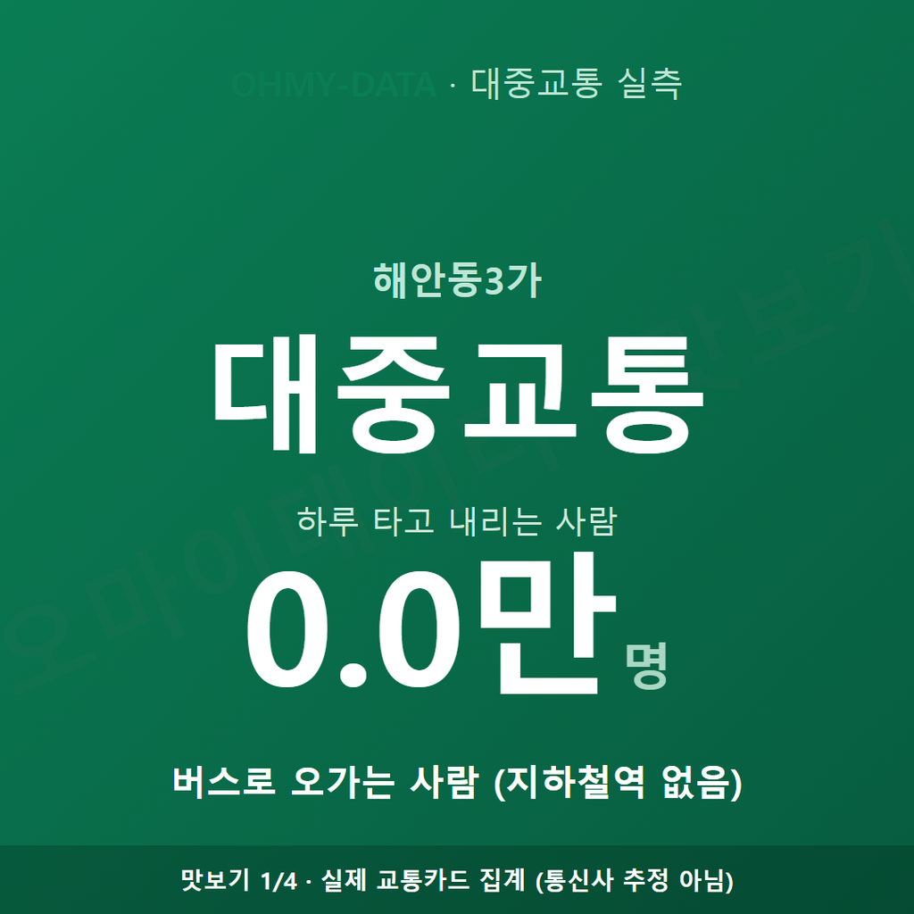 해안동3가 맛보기