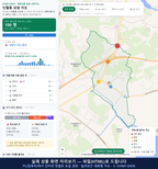 인터랙티브 지도 미리보기(실제 상품은 클릭형 HTML)