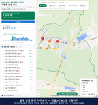 인터랙티브 지도 미리보기(실제 상품은 클릭형 HTML)