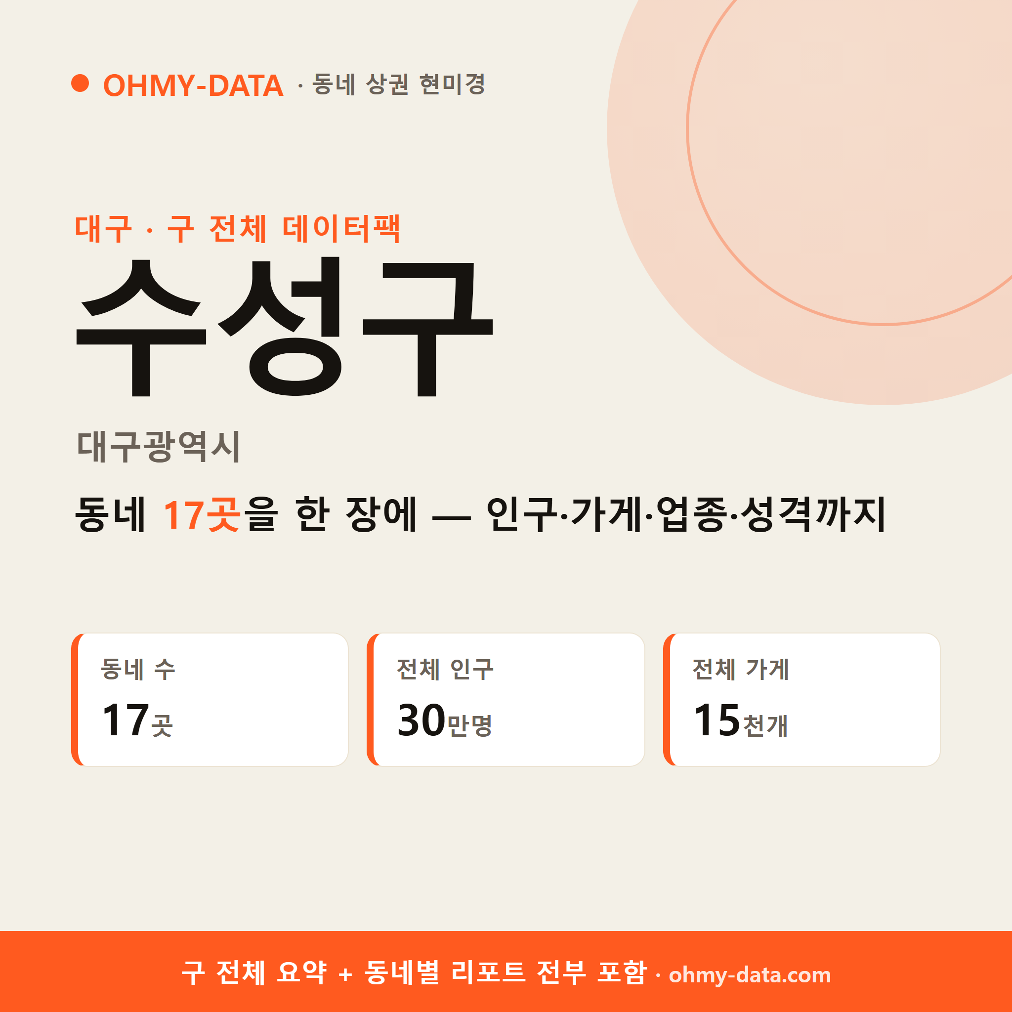 수성구 상권 데이터팩