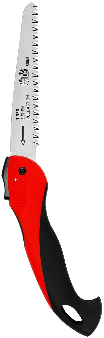 FELCO 곡선형 풀 스트로크 나무 전지톱 F 600 칼집 포함 1번 사진