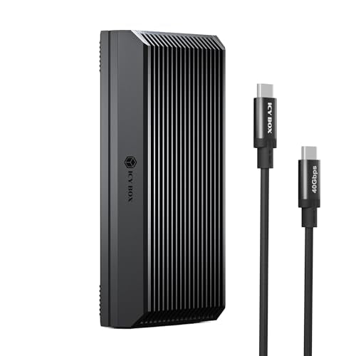 ICY BOX M.2 NVMe SSD 외장케이스 40Gbps 2280/2260/2242/2230 4/3/USB4/3.2/3.1 9번 사진
