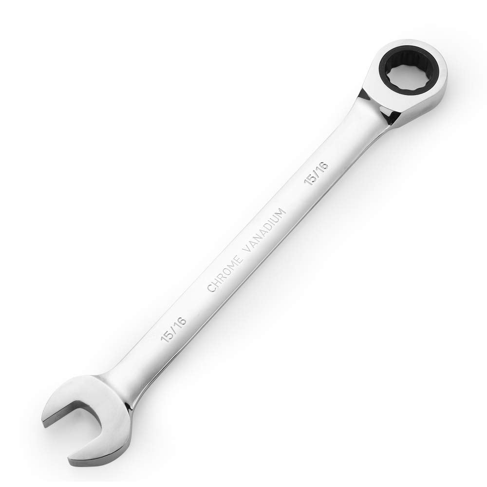 FLZOSPER 래칫 렌치 세트 18피스 6-22mm·24mm 미터 72톱니 CR-V 공구 가방 포함