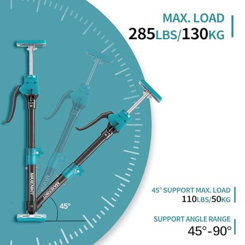 MAXENIKIT 캐비닛 설치 잭 지지봉 Support Pole 49-1/5~114-1/5인치 200lb 3번 사진