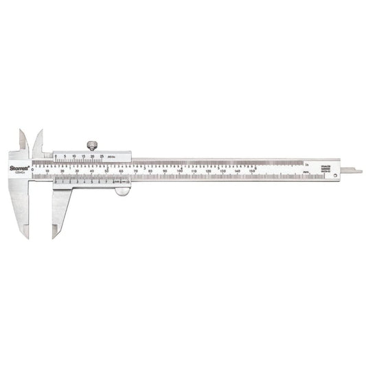 Starrett 버니어 캘리퍼스 경화 스테인리스 스틸 깊이 막대 잠금 나사 블랙 눈금 1번 사진