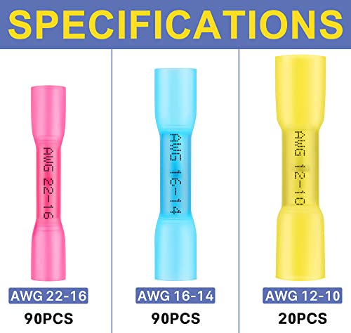 haisstronica 크림핑 툴 키트 HS-8327 280pcs 히트슈링크 커넥터 포함 2번 사진