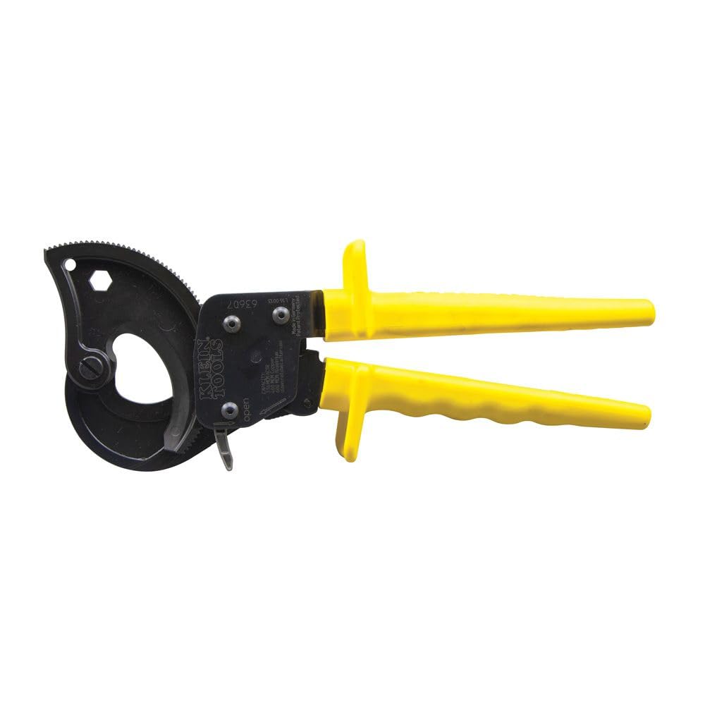 KLEIN TOOLS 63711 라쳇 와이어 케이블 커터 600 MCM 구리 절단 1번 사진