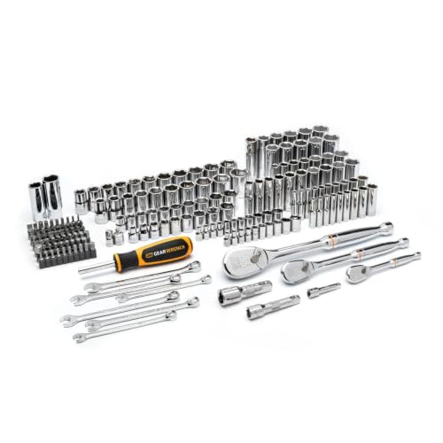 GEARWRENCH 90T SAE 메트릭 정비공 핸드 공구 세트 GW90MCBMTS 1번 사진