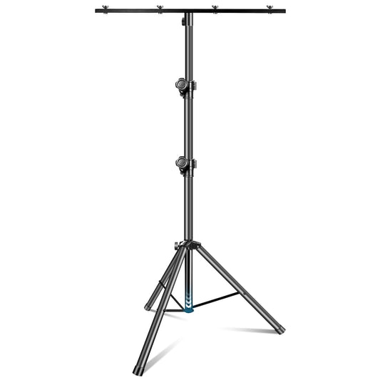 GZGDLJQ 스테인리스 DJ 라이트 스탠드 T-Bar 삼각대 49-114 Inch 130 lbs 1번 사진