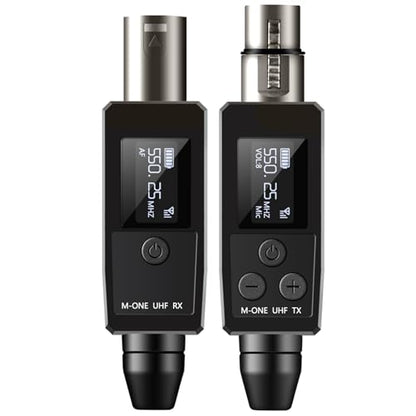 EBJ 무선 마이크 송수신기 M-ONE UHF 48V 팬텀 전원 XLR 1번 사진