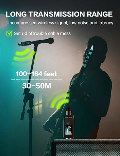 EBJ 무선 마이크 송수신기 M-ONE UHF 48V 팬텀 전원 XLR 5번 사진