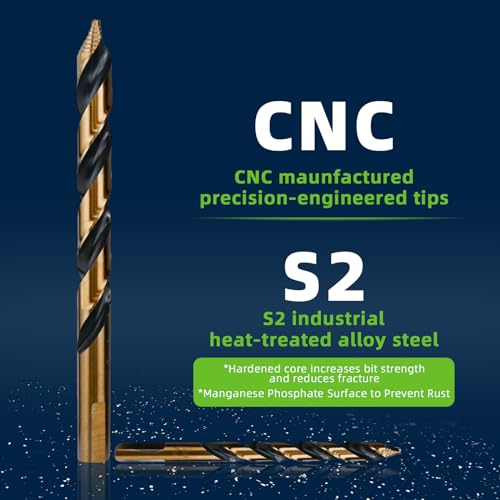 Steel Vision 스파이럴 플루트 스텝 드릴 비트 세트 M2 고속도강 14번 사진