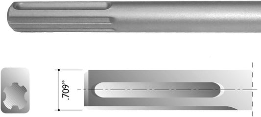 Champion Chisel Works MC24 직선 조각칼 24인치 SDS Max 2번 사진