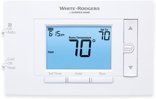 White-Rodgers 80 Series 프로그래머블 단일 단계 온도조절기 1F83C-11PR 1번 사진