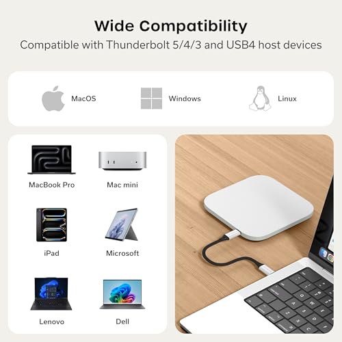 Satechi USB4 Slim NVMe SSD 인클로저 40Gbps 16번 사진
