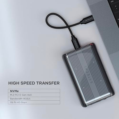 Satechi USB4 NVMe SSD Pro 인클로저 40Gbps 16TB 6번 사진