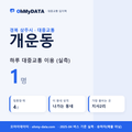 개운동 대중교통 입지팩 표지