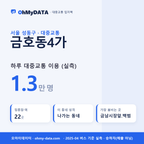 금호동4가 대중교통 입지팩 표지