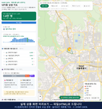 인터랙티브 지도 미리보기(실제 상품은 클릭형 HTML)