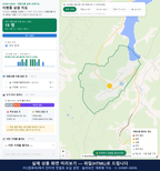 인터랙티브 지도 미리보기(실제 상품은 클릭형 HTML)