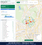 인터랙티브 지도 미리보기(실제 상품은 클릭형 HTML)