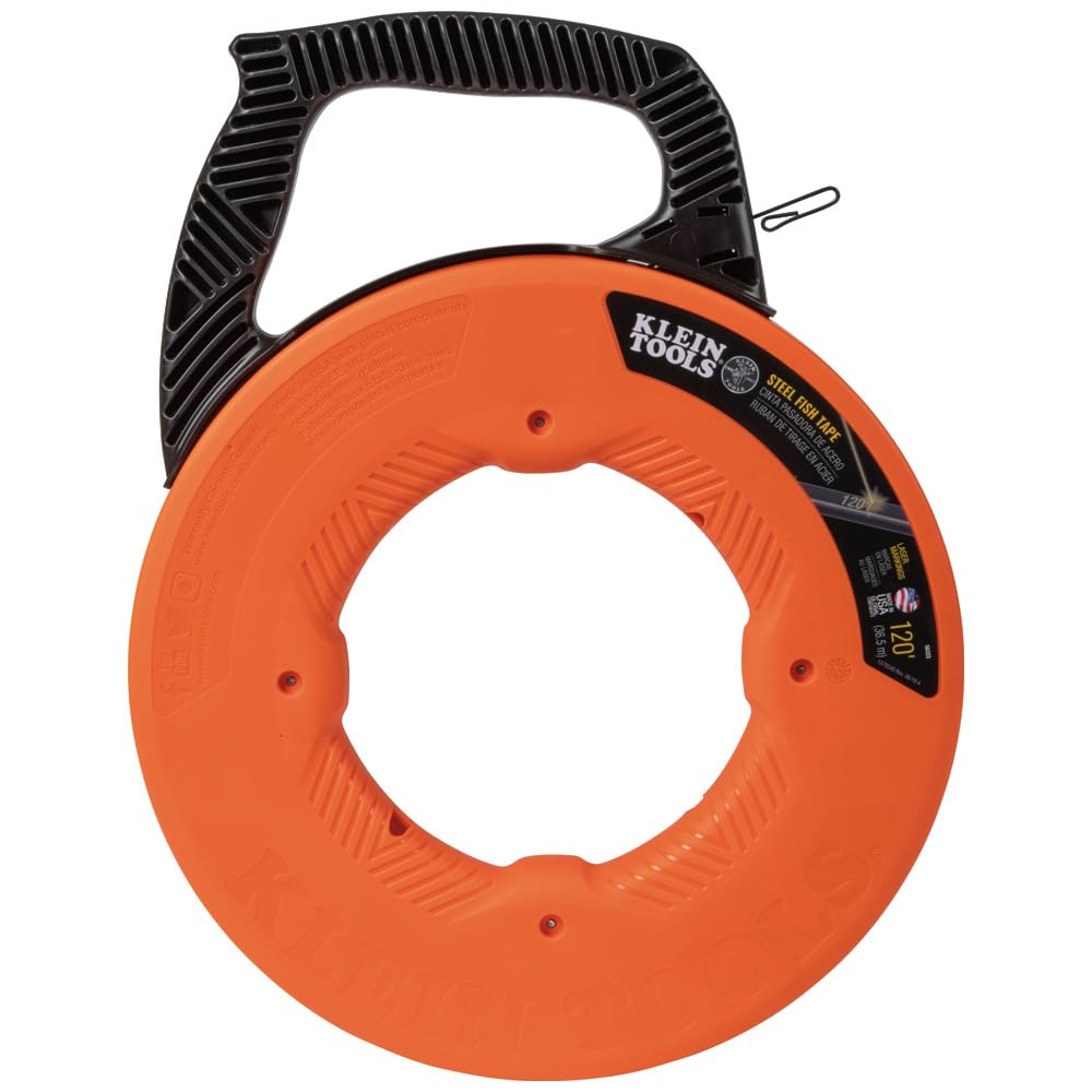 KLEIN TOOLS 피쉬 테이프 와이어 풀러 56333 1/8-Inch x 120-Foot 7번 사진